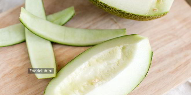 Рецепт смузей из дыни с черникой