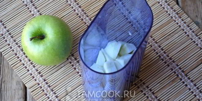 Рецепт смузей из киви, банана и яблока