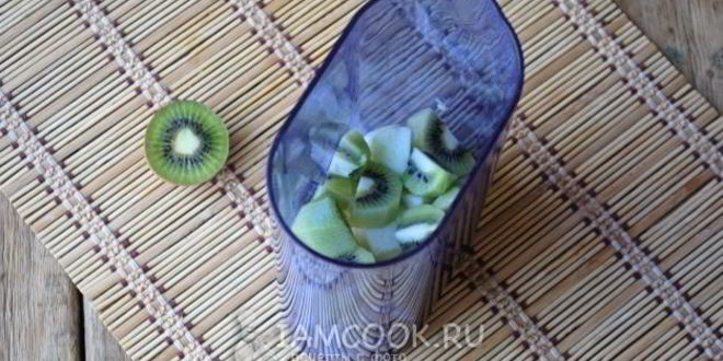 Рецепт смузей из киви, банана и яблока