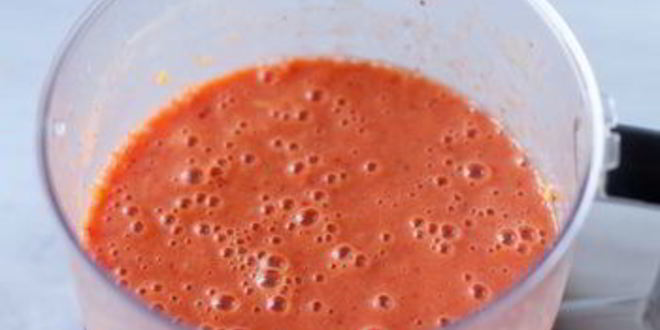 Рецепт смузей из клубники, манго и апельсина