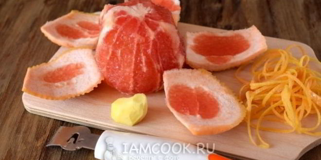 Рецепт смузей из красного грейпфрута и кокосового молока