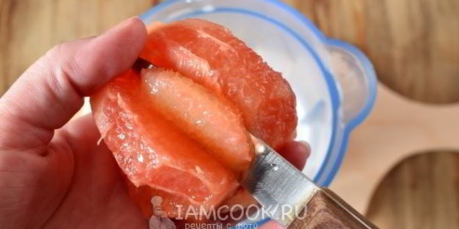 Рецепт смузей из красного грейпфрута и кокосового молока