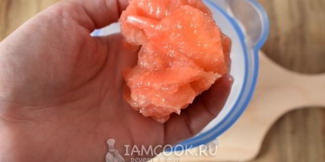 Рецепт смузей из красного грейпфрута и кокосового молока