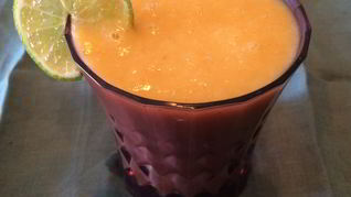 Рецепт Смузей из манго и груши с гречневыми хлопьями