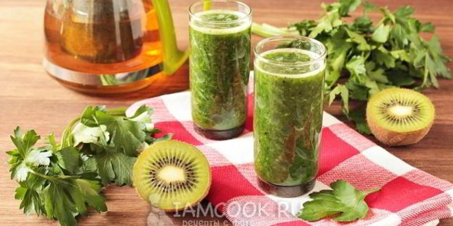 Рецепт смузей из петрушки