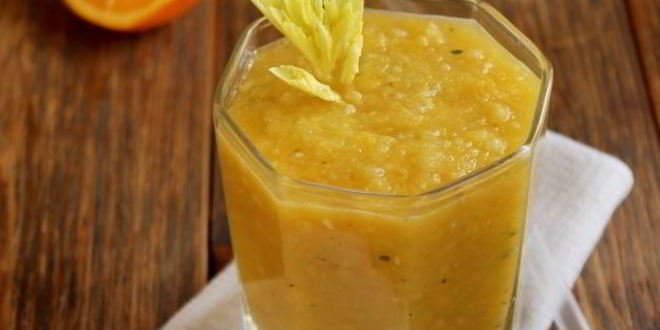 Рецепт смузей из сельдерея и апельсина