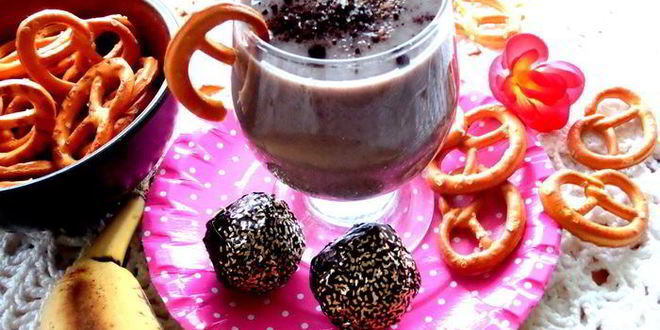 Рецепт смузей лен с какао