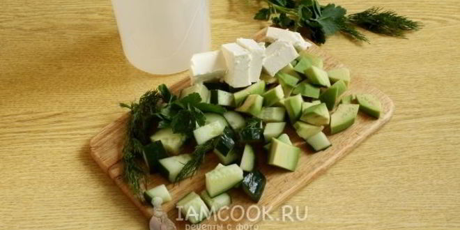 Рецепт смузей с авокадо и свежим огурцом