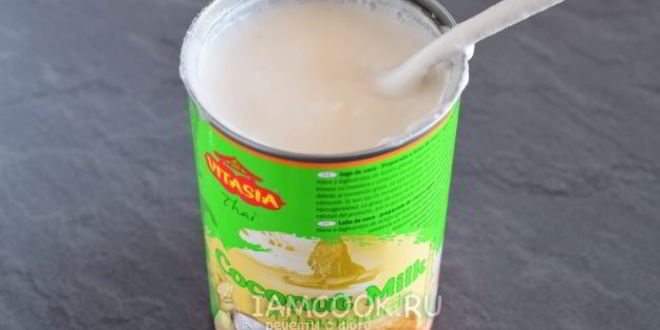 Рецепт смузей с бананом и кокосовым молоком