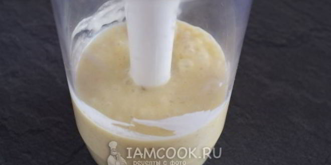 Рецепт смузей с бананом и кокосовым молоком