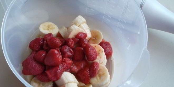 Рецепт смузей с бананом и зеленым чаем