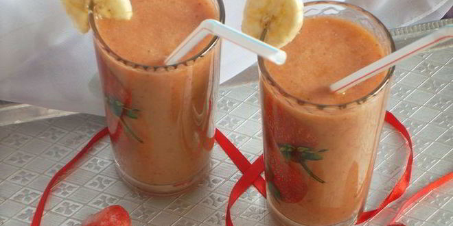 Рецепт смузей с бананом и зеленым чаем