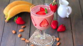Рецепт Смузей с миндальным молоком