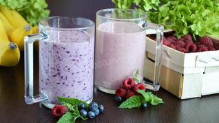 Рецепт Смузей с овсяными хлопьями бананом