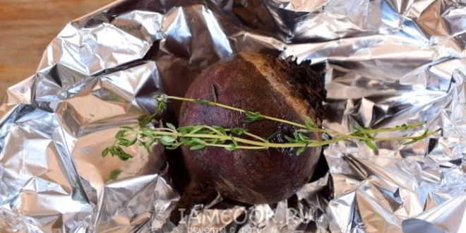 Рецепт смузей с печеной свеклой