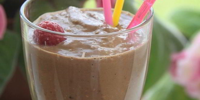 Рецепт смузей шоколадно-овсяный