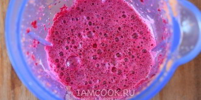 Рецепт смузей со свеклой, морковью и яблоком