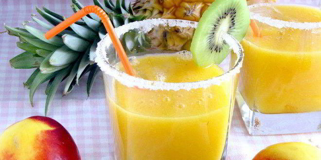 Рецепт смузей тропический остров