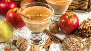 Рецепт Смузей Яблочный пирог