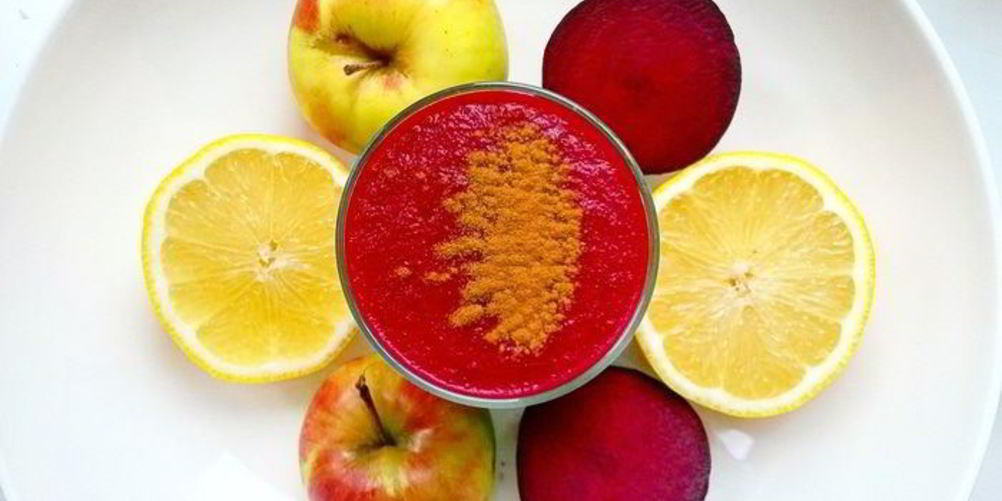 Как приготовить свекольный смузи с яблоком и лимоном