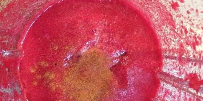 Рецепт свекольного смузи с яблоком и лимоном