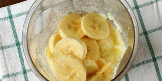 Рецепт яблочно-бананового смузи с имбирем