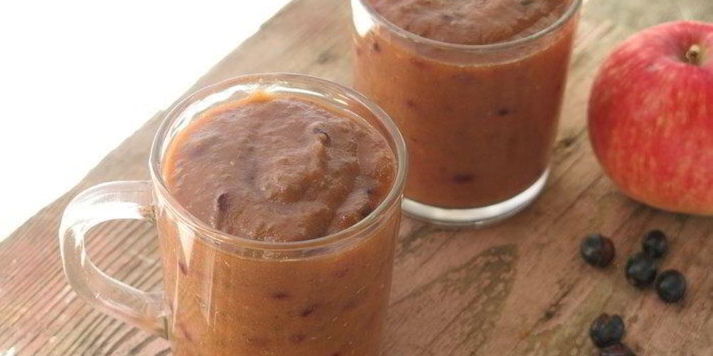 Как приготовить яблочный смузи с чиа