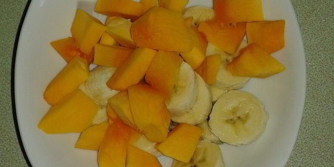 Рецепт яркого тыквенно-шоколадный смузи