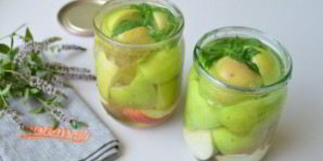 Рецепт яблок в сиропе на зиму