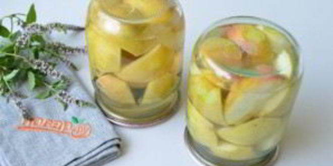 Рецепт яблок в сиропе на зиму