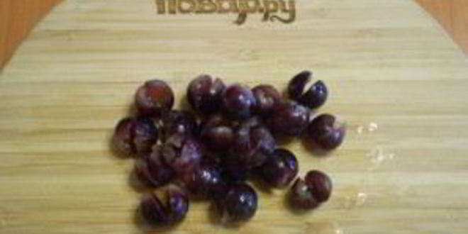 Рецепт зеленого коктейля с виноградом