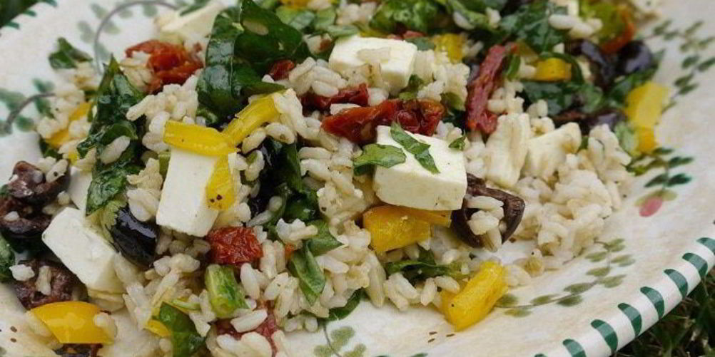 Как приготовить греческий рисовый салат