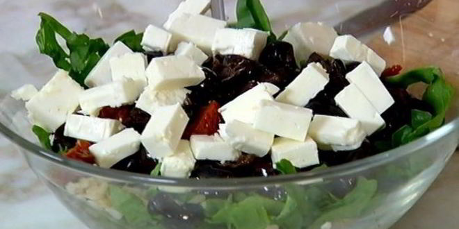 Рецепт греческого рисового салата