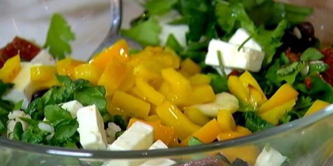 Рецепт греческого рисового салата