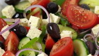 Рецепт Греческого салата без перца