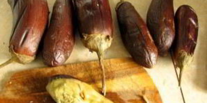 Рецепт греческого салата из баклажанов