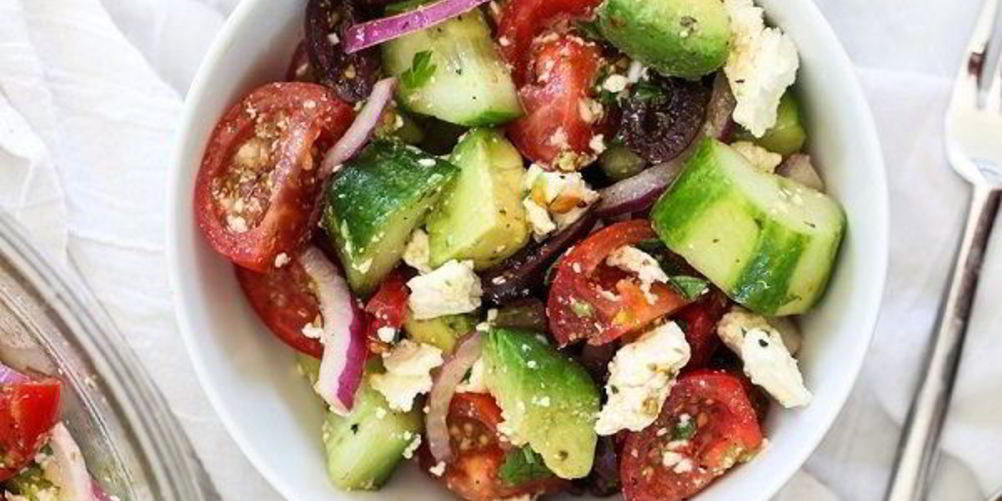 Как приготовить греческий салат с авокадо