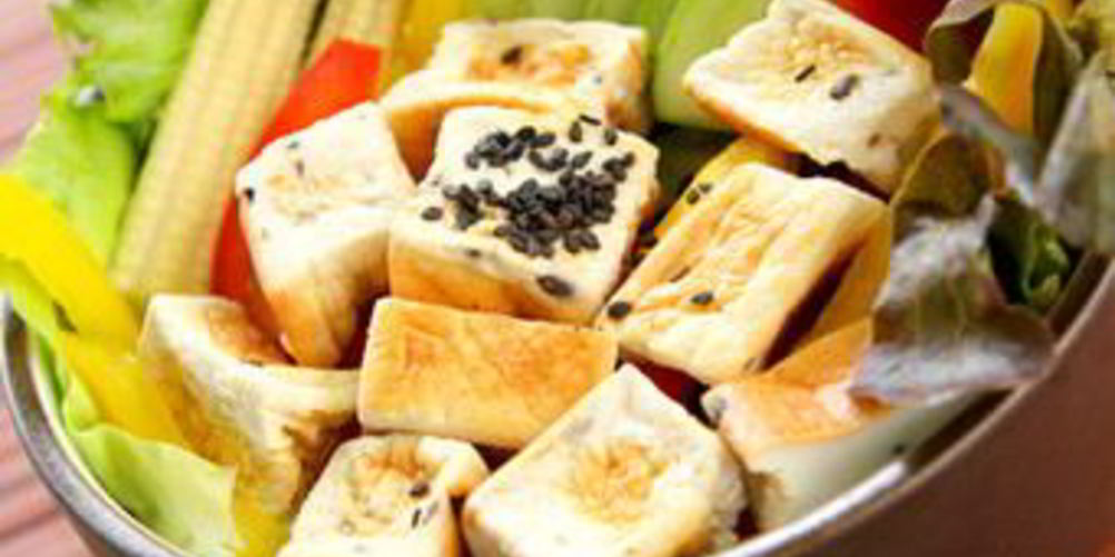 Как приготовить греческий салат с тофу