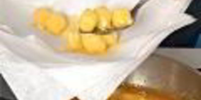 Рецепт греческого салата с жареным сыром