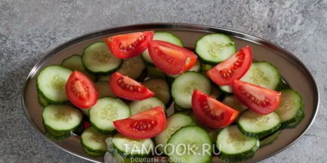 Рецепт простого греческого салата по-гречески