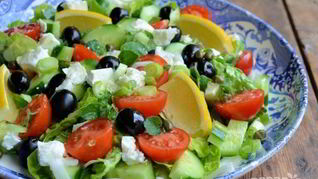Рецепт Салата Греческого с каперсами