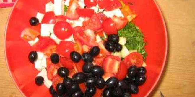 Рецепт салата греческого