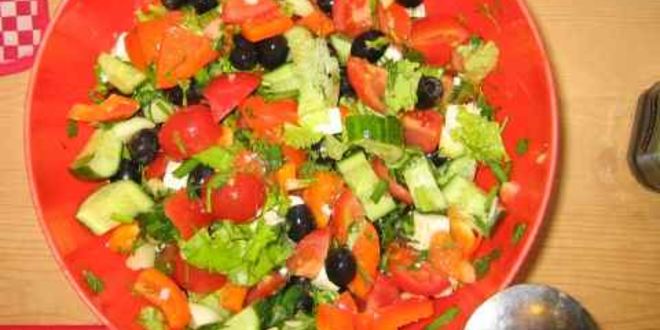 Рецепт салата греческого