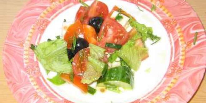 Рецепт салата греческого