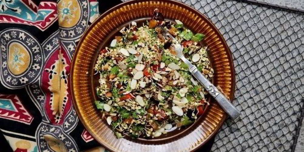 Как приготовить салат из пророщенной гречки