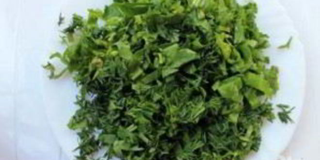 Рецепт салата из зеленой гречки