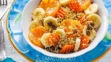 Рецепт Салата с проростками гречки