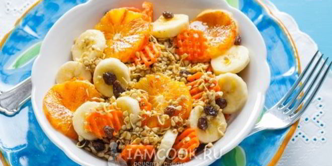 Рецепт салата с проростками гречки