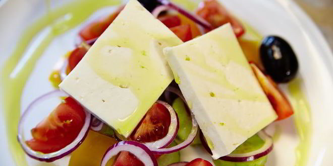 Рецепт салата в греческом стиле