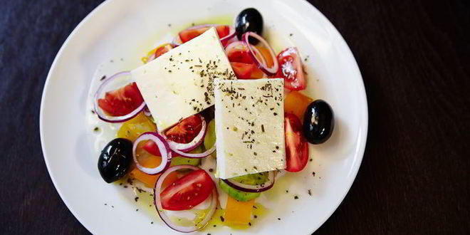 Рецепт салата в греческом стиле